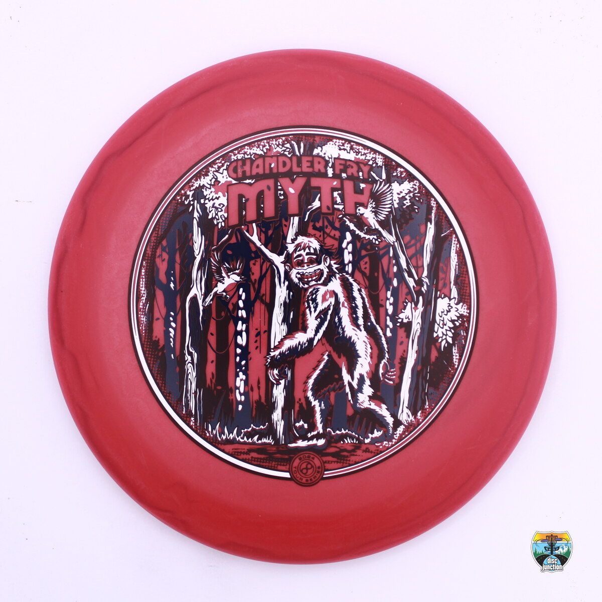 Infinite Discs P-Blend Myth Signature Series Chandler Fry, Manufacturer Weight Range: 173-176 Grams, Color: Red, Serial Number: 0412-0075