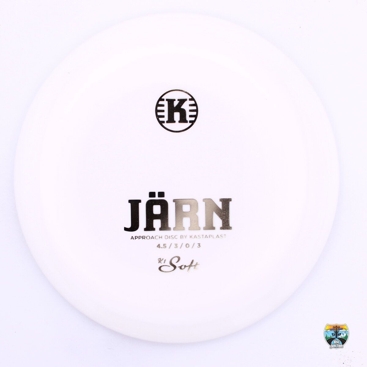 Kastaplast K1 Soft Järn, Manufacturer Weight Range: 173+ Grams, Color: White, Serial Number: 0442-0029