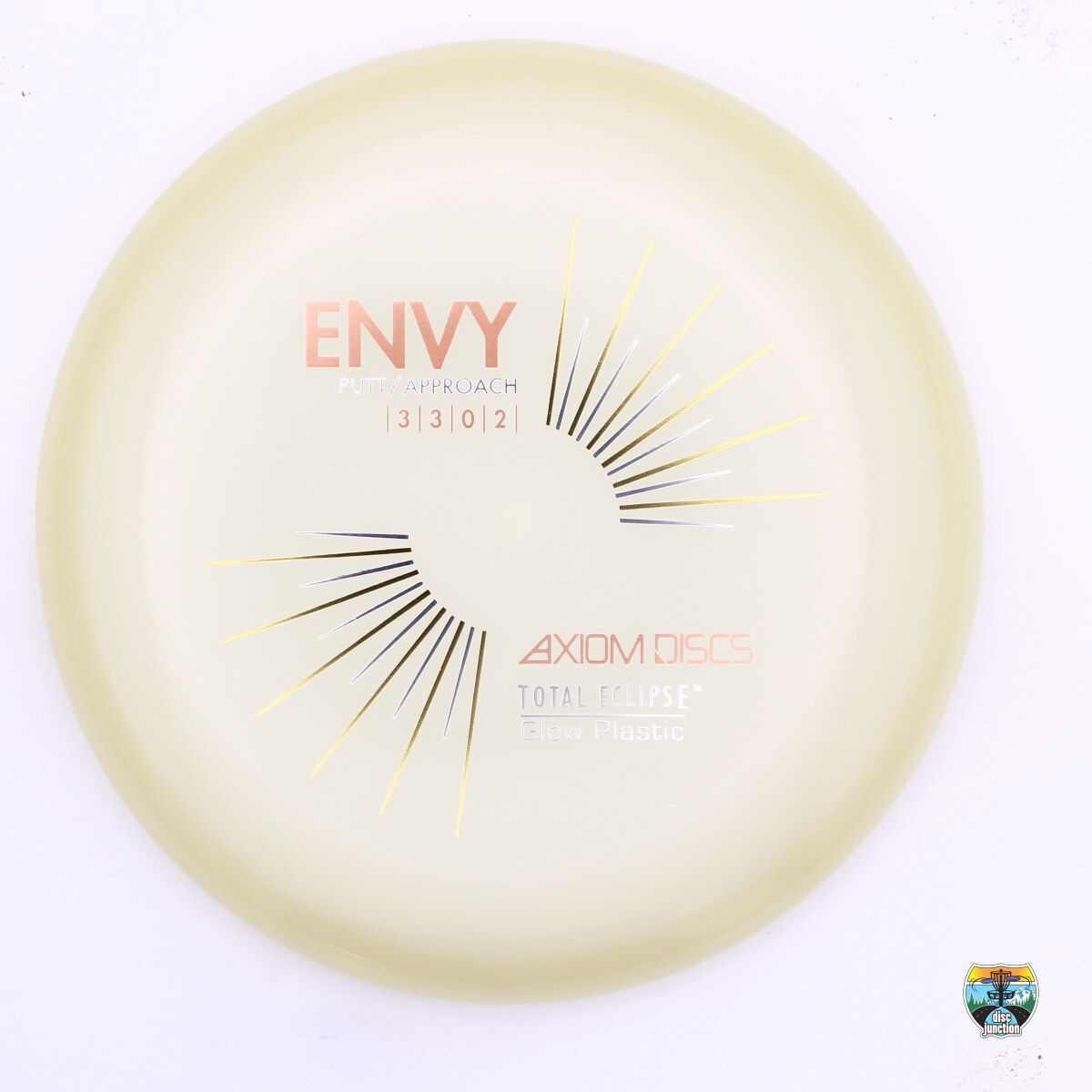 Axiom Total Eclipse Envy, Manufacturer Weight Range: 170-175 Grams, Color: Glow, Serial Number: 0443-0071