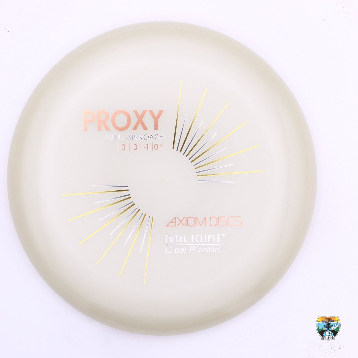 Axiom Total Eclipse Proxy, Manufacturer Weight Range: 170-175 Grams, Color: Glow, Serial Number: 0443-0083