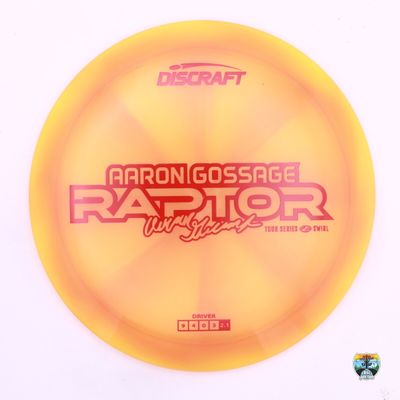 Discraft Z Swirl Raptor 2025 Tour Series Aaron Gossage