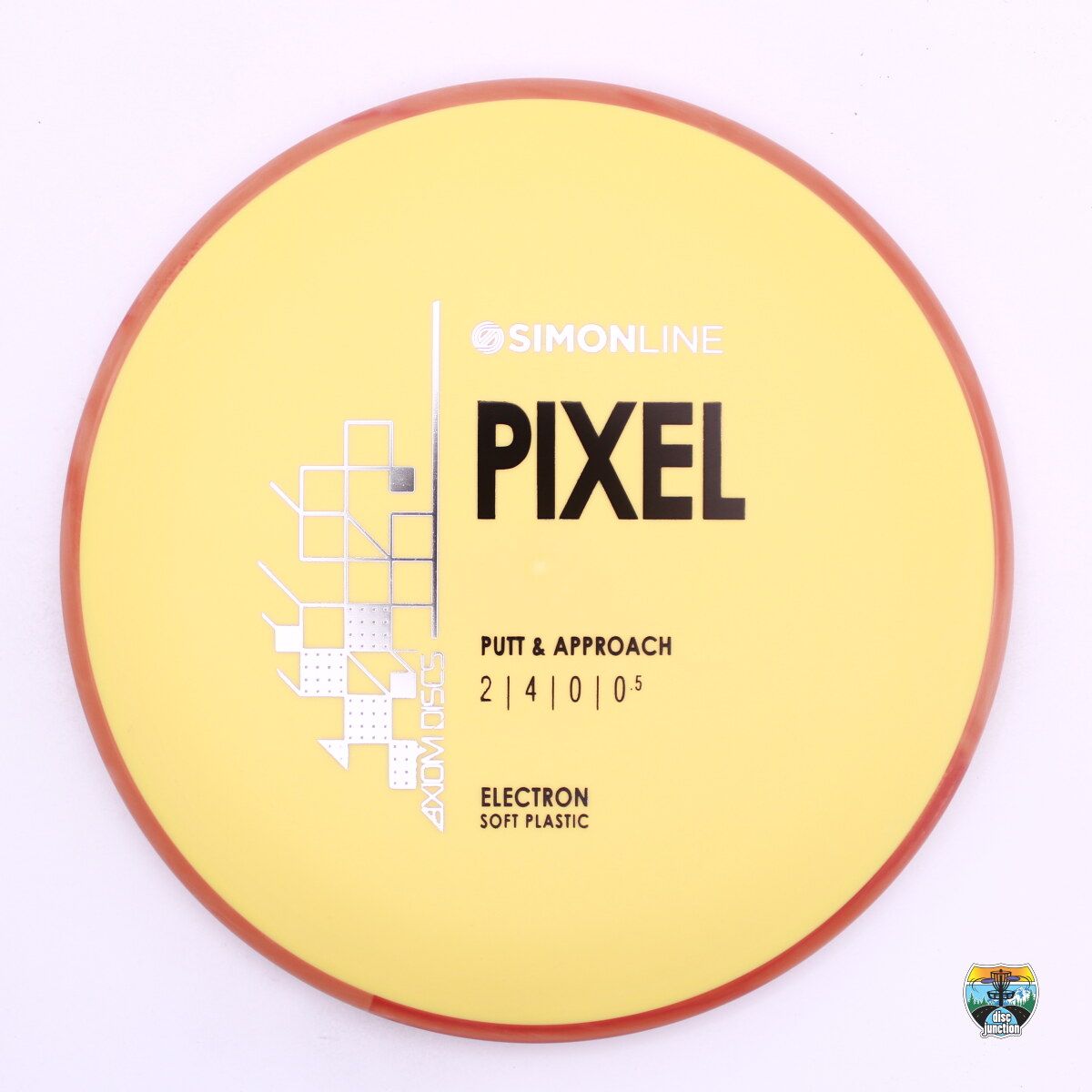 Axiom Electron Soft Pixel Simon Lizotte Simon Line, Manufacturer Weight Range: 170-175 Grams, Color: Yellow/Orange, Serial Number: 0448-0036