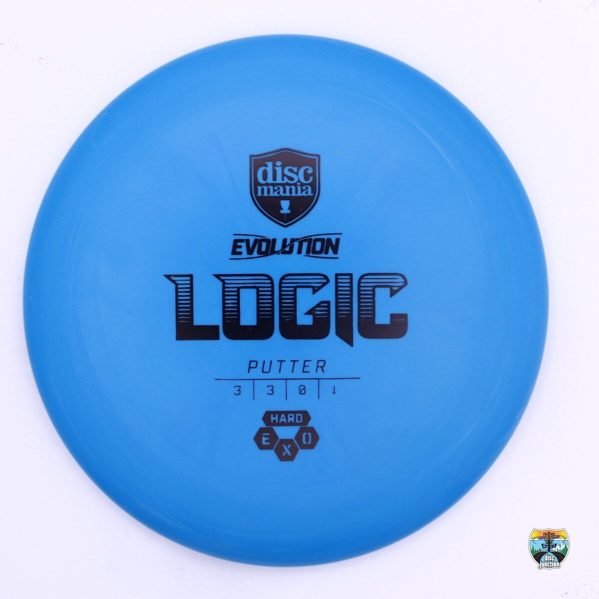 Discmania Hard Exo Evolution Logic, Manufacturer Weight Range: 173+ Grams, Color: Blue, Serial Number: 0456-0003