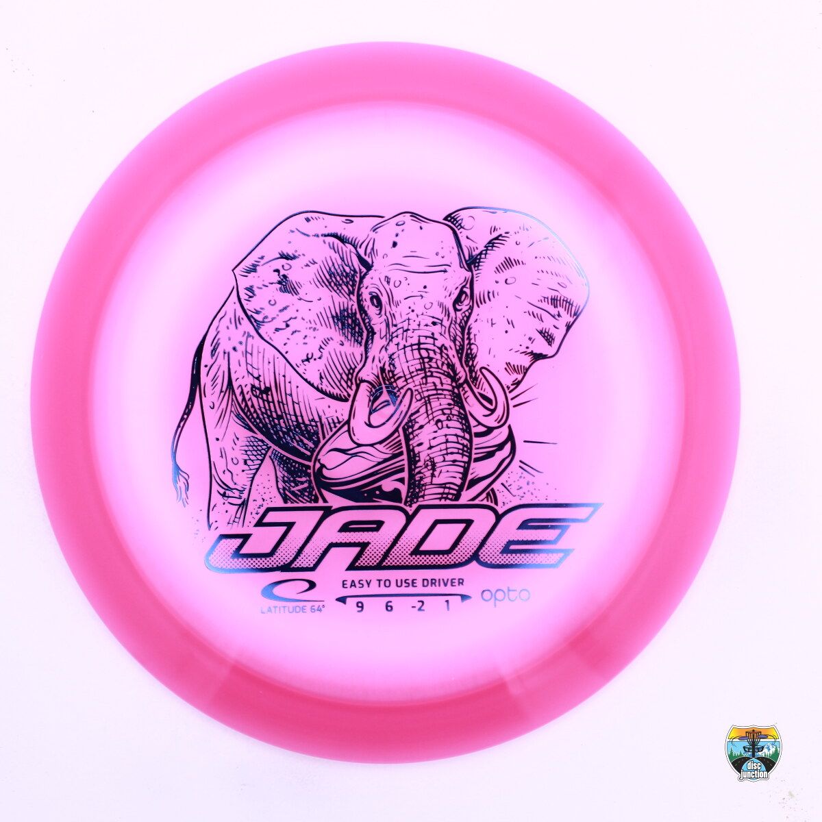 Latitude 64° Opto Jade, Manufacturer Weight Range: 155-159 Grams, Color: Pink, Serial Number: 0464-0032