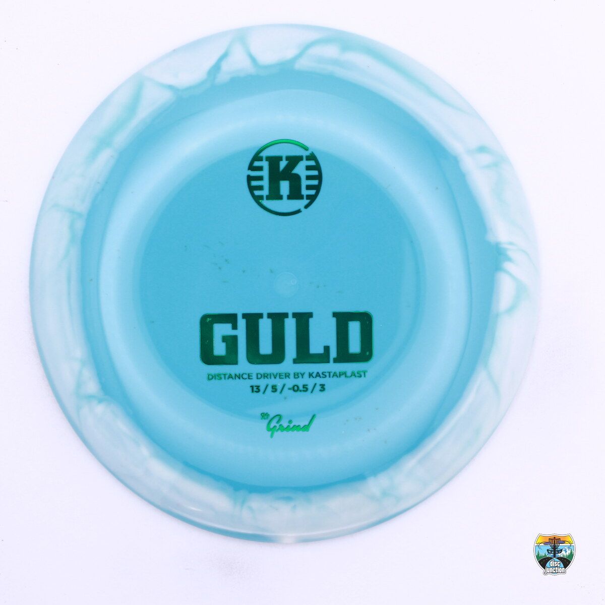 Kastaplast K1 Grind Guld, Manufacturer Weight Range: 170-172 Grams, Color: Blue/White, Serial Number: 0475-0018