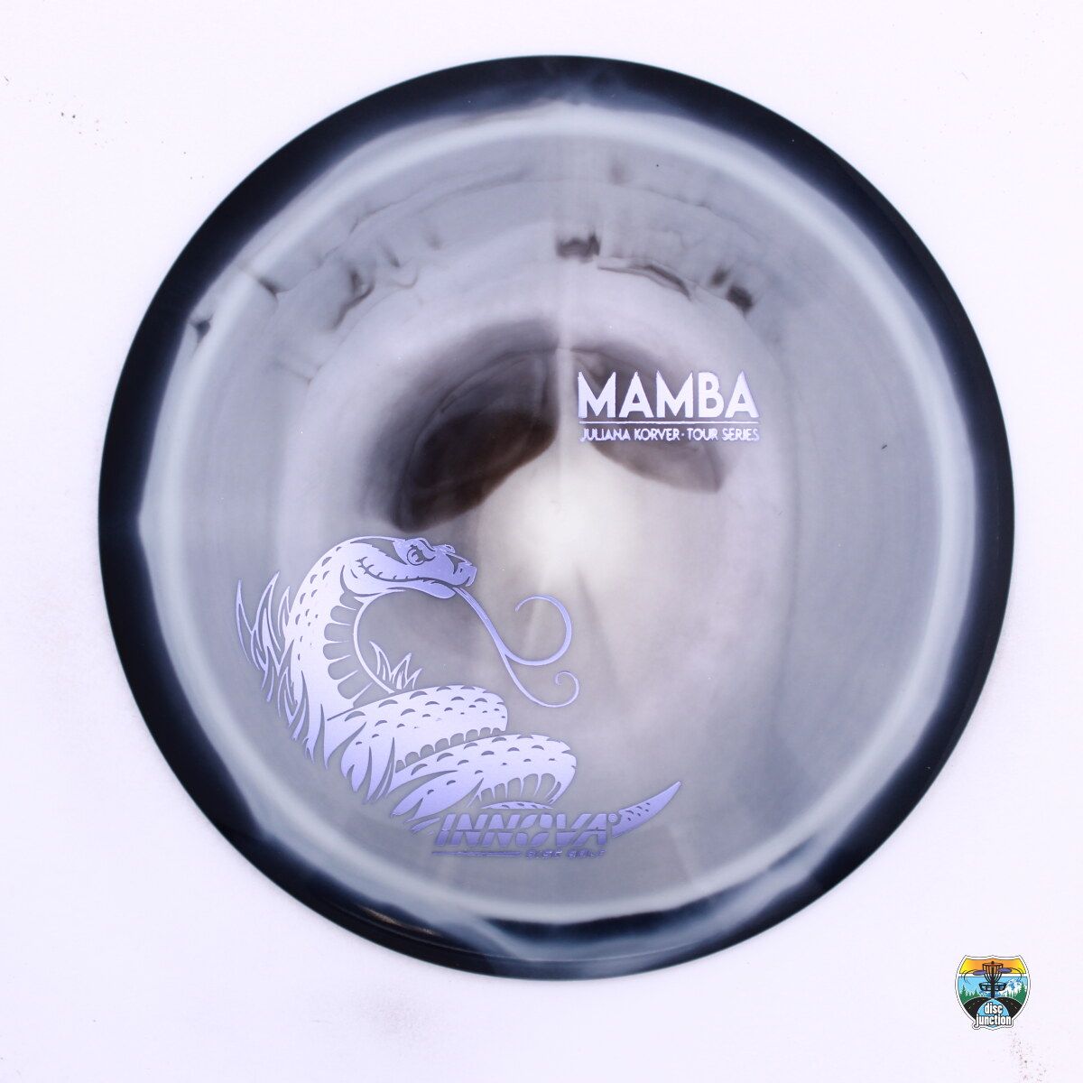 Innova Halo Star Proto Glow Mamba 2025 Tour Series Juliana Korver, Manufacturer Weight Range: 165-169 Grams, Color: Grey/Black, Serial Number: 0485-0068