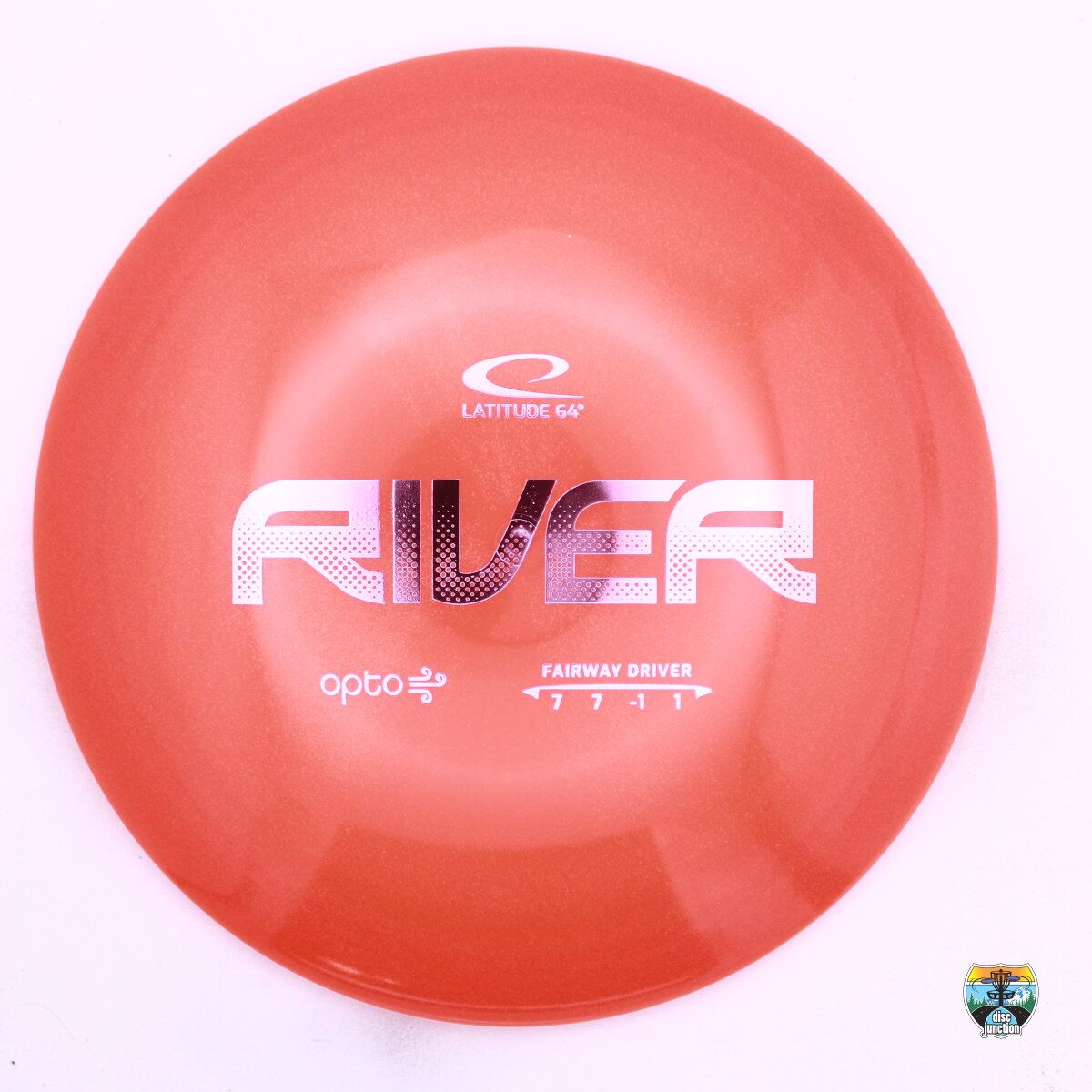 Latitude 64° Opto Air River, Manufacturer Weight Range: 155-159 Grams, Color: Orange, Serial Number: 0499-0062
