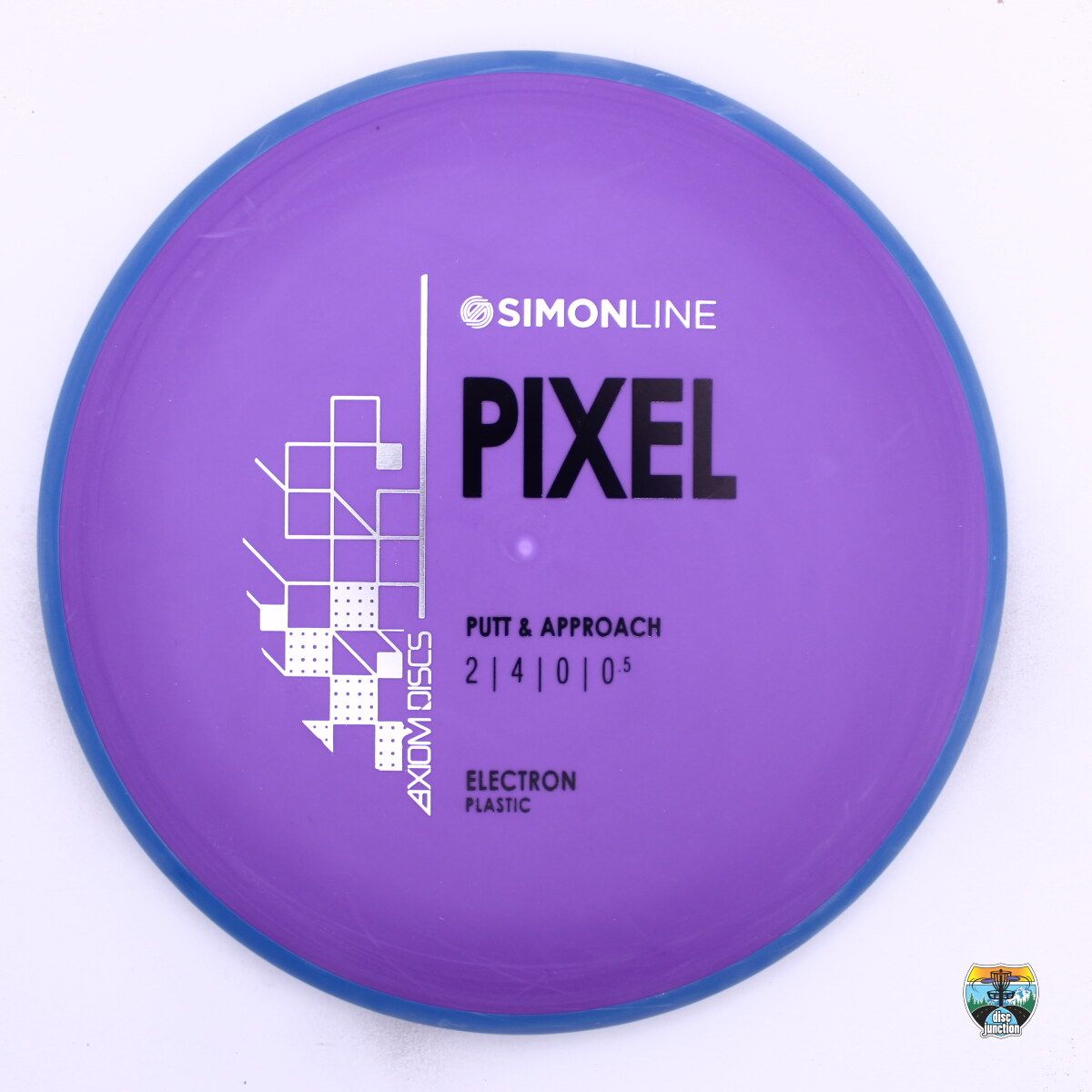 Axiom Electron Pixel Simon Lizotte Simon Line, Manufacturer Weight Range: 170-175 Grams, Color: Purple/Blue, Serial Number: 0505-0039