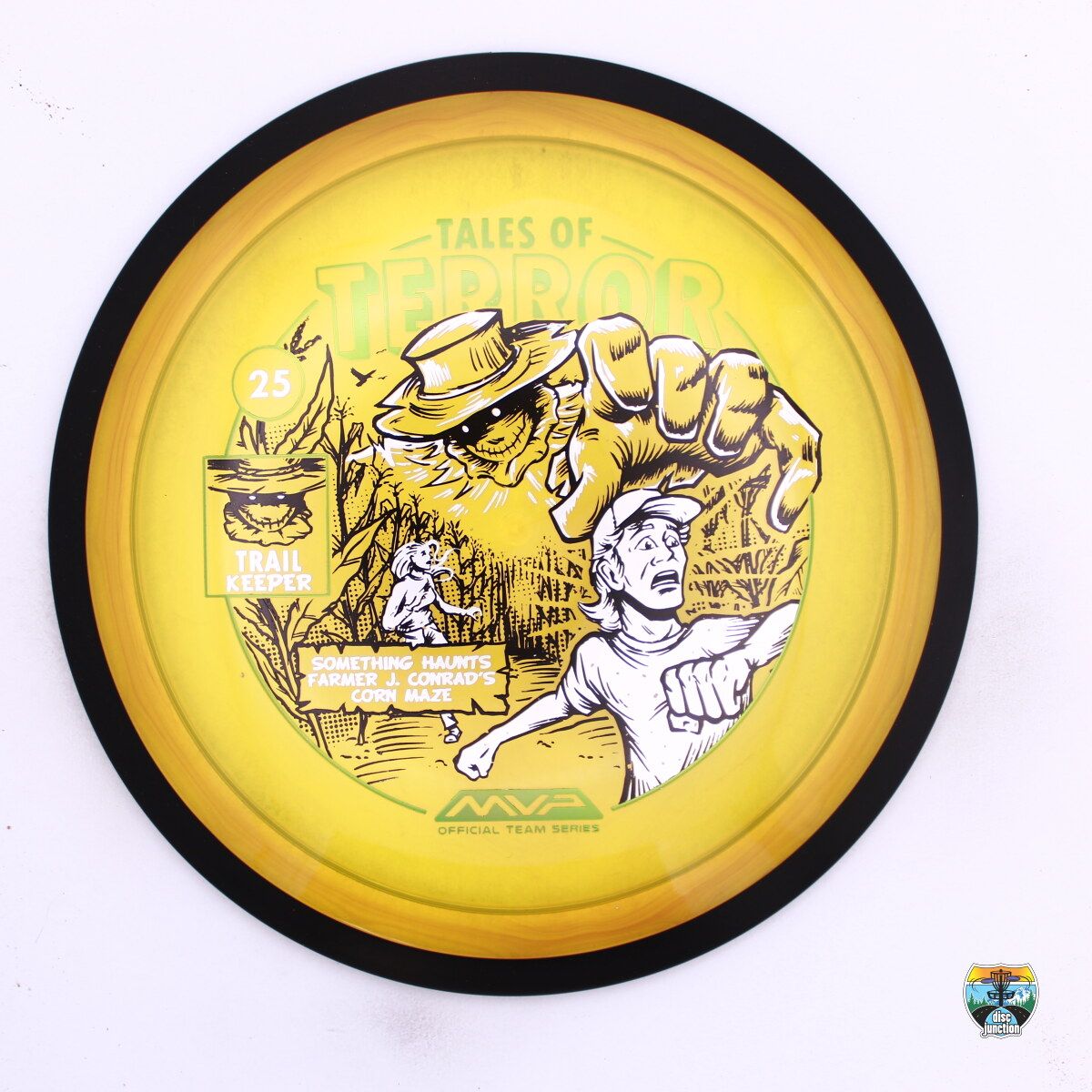 MVP Proton Trail James Conrad Team Series 2025 Halloween Special Edition Tales of Terror, Manufacturer Weight Range: 170-175 Grams, Color: Yellow/Black, Serial Number: 0513-0134