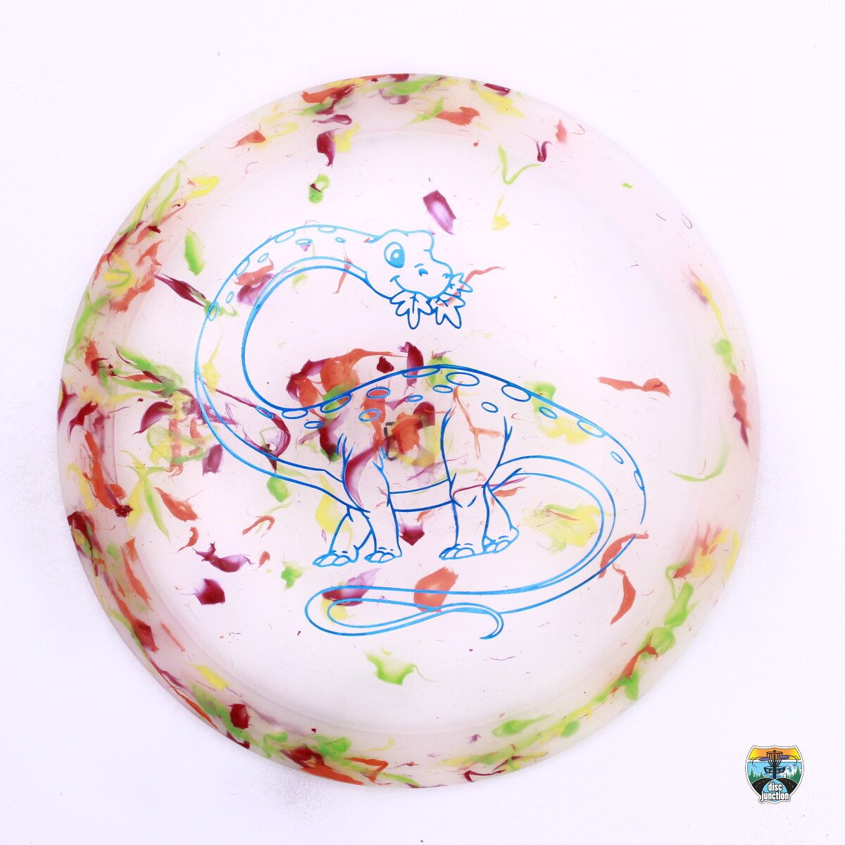Dino Discs Egg Shell Diplodocus, Manufacturer Weight Range: 150- Grams, Color: Clear, Serial Number: 0526-0006