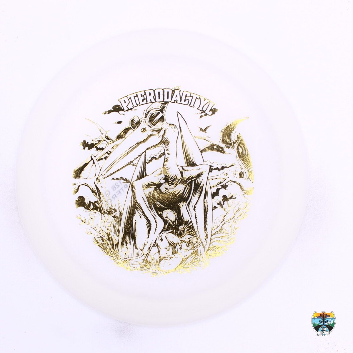 Dino Discs Egg Shell Glow Pterodactylus, Manufacturer Weight Range: 150- Grams, Color: Glow, Serial Number: 0526-0013