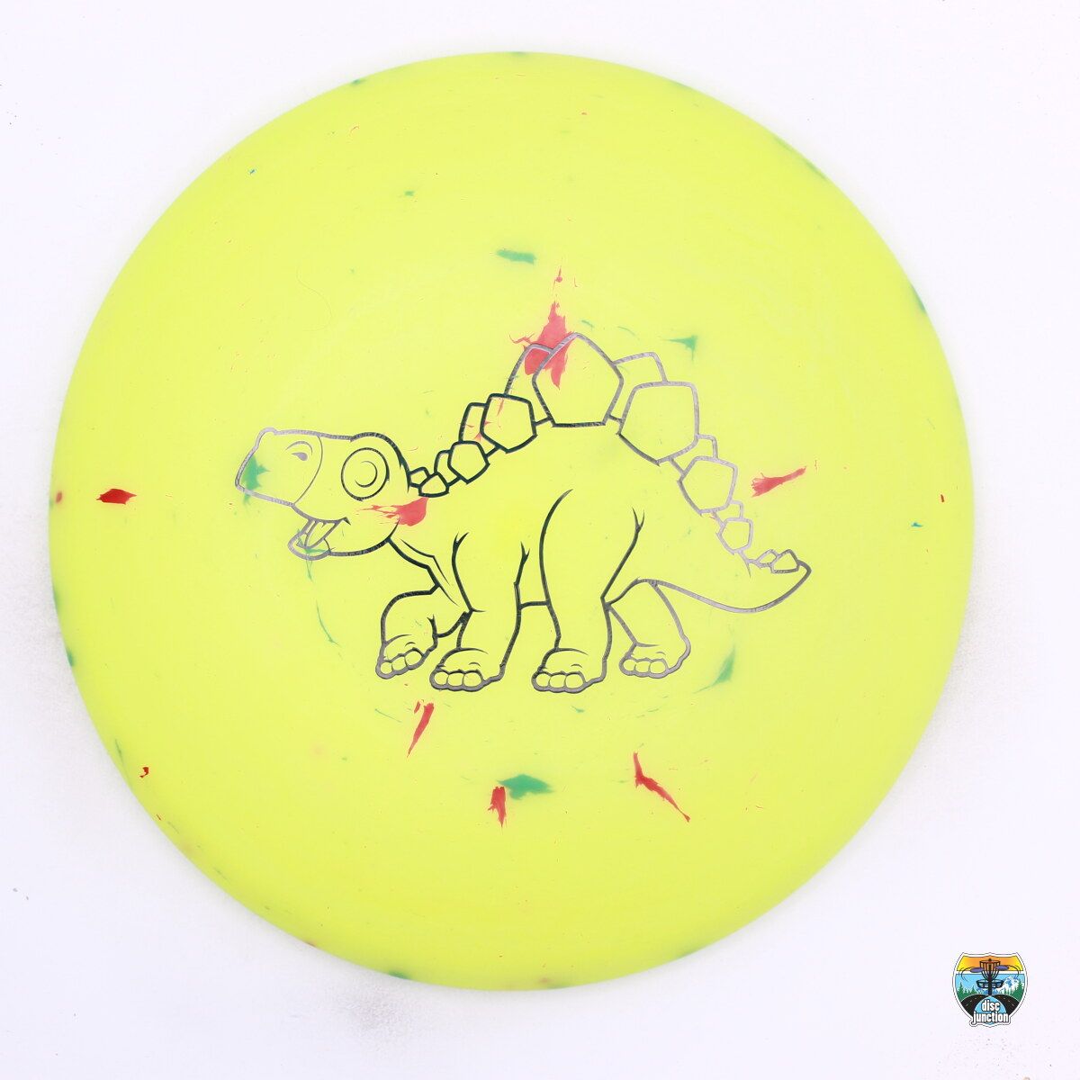 Dino Discs Egg Shell Stegosaurus, Manufacturer Weight Range: 150- Grams, Color: Green, Serial Number: 0526-0036