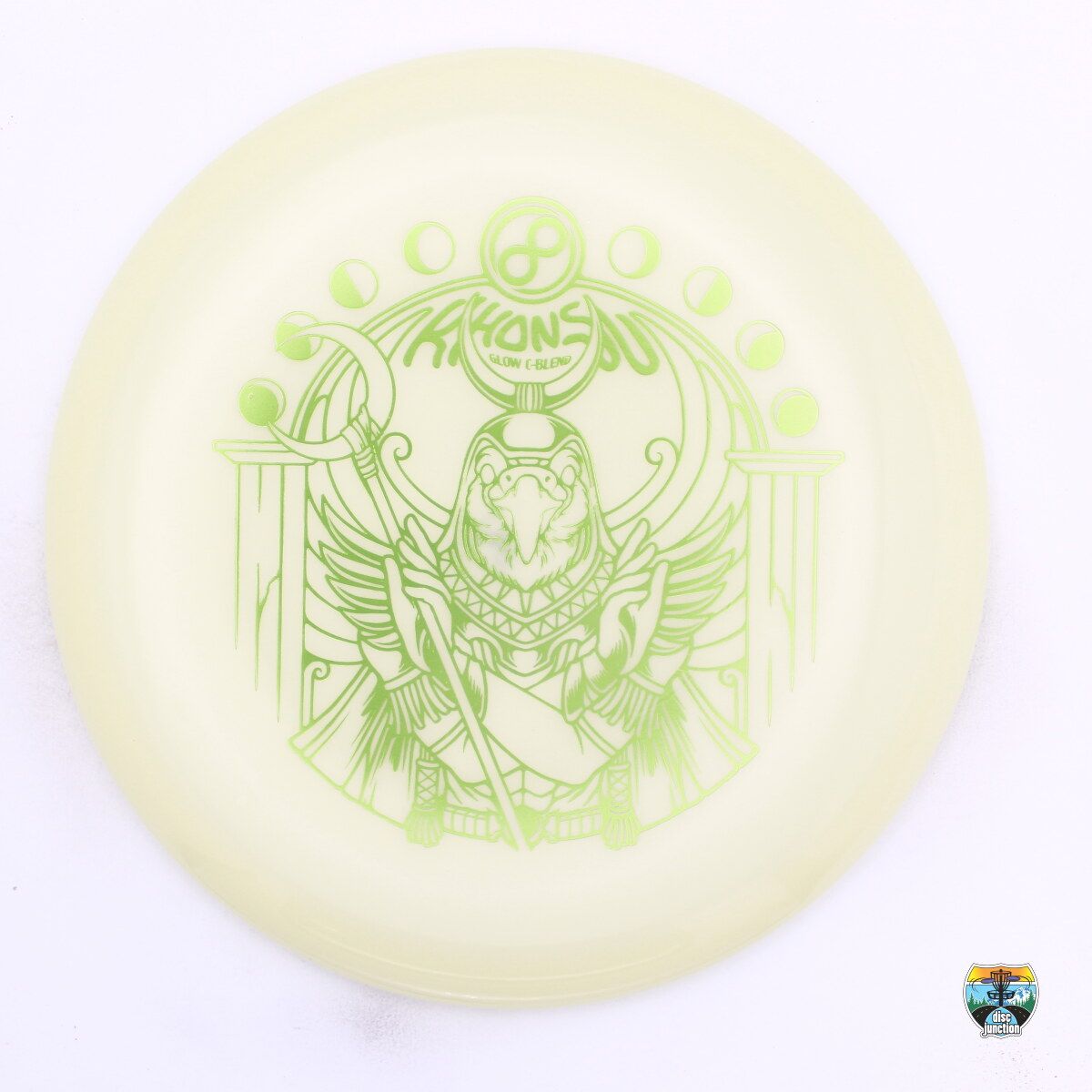 Infinite Discs C-Blend Glow Khonsu, Manufacturer Weight Range: 177+ Grams, Color: Glow, Serial Number: 0526-0052