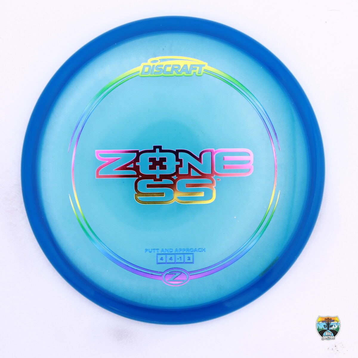 Discraft Z Line Zone SS, Manufacturer Weight Range: 170-172 Grams, Color: Blue, Serial Number: 0532-0093