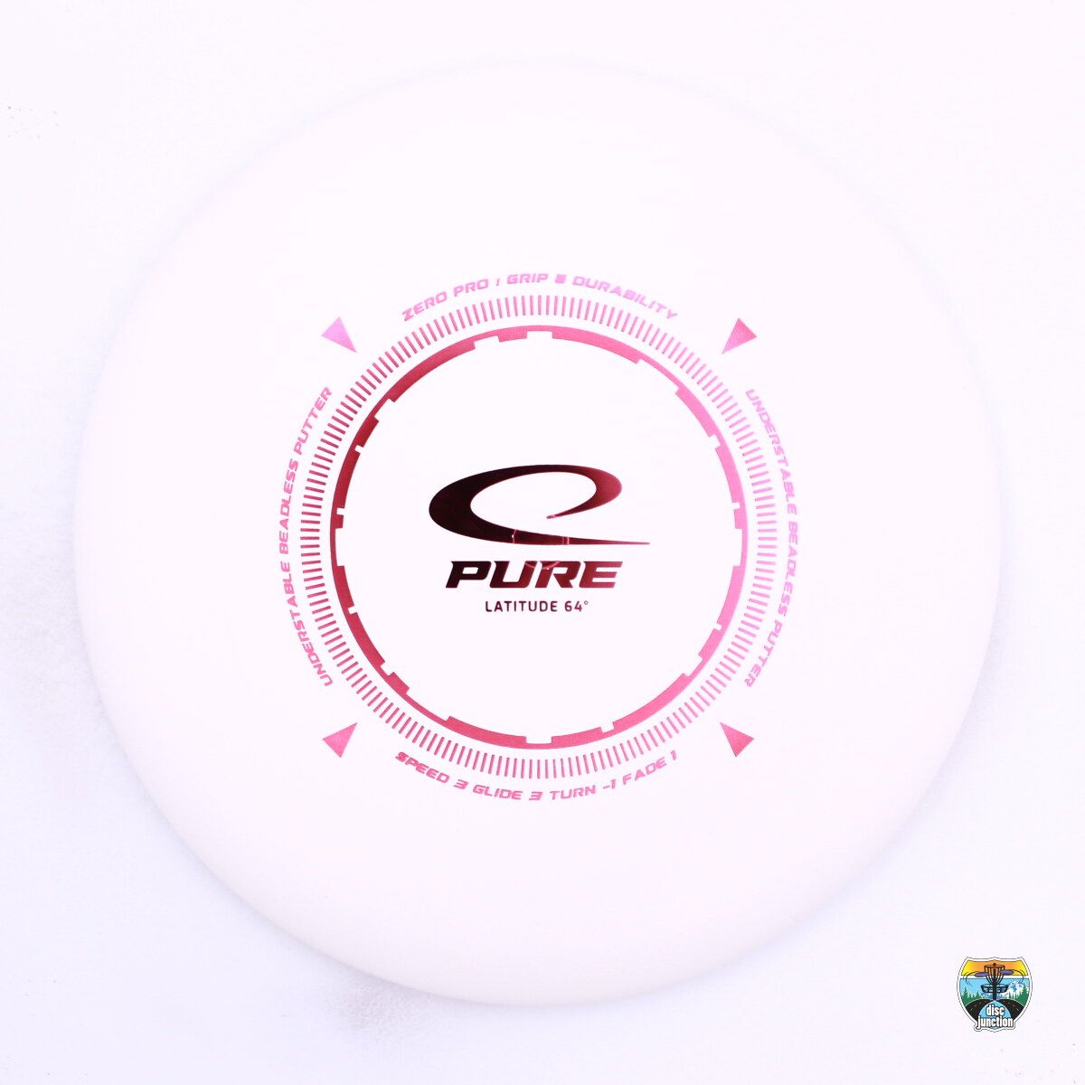 Latitude 64° Zero Pro Pure, Manufacturer Weight Range: 173+ Grams, Color: White, Serial Number: 0536-0056
