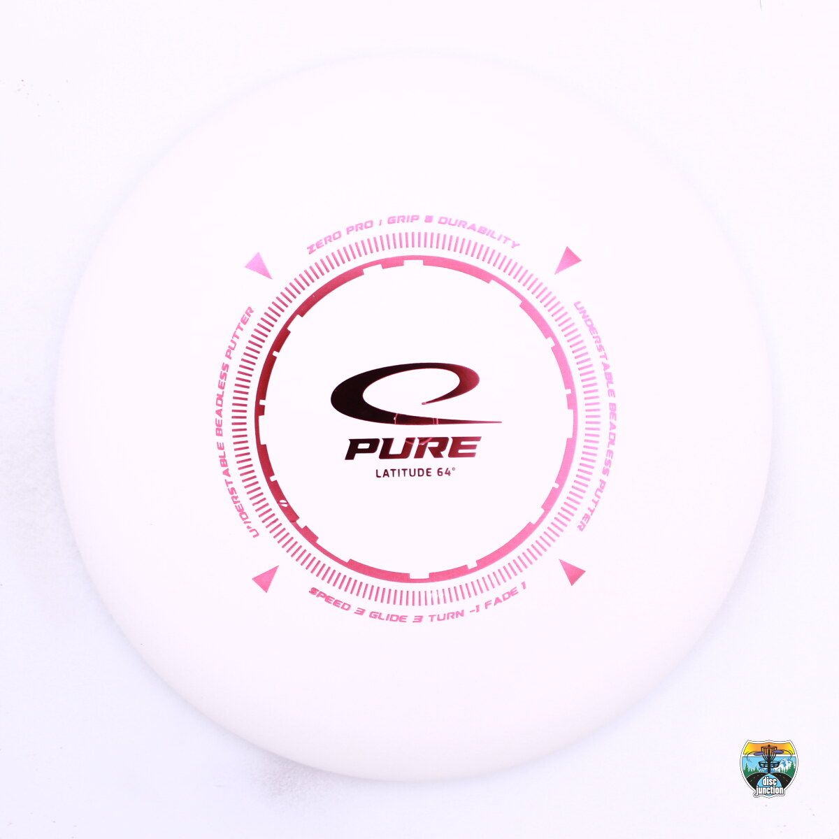 Latitude 64° Zero Pro Pure, Manufacturer Weight Range: 173+ Grams, Color: White, Serial Number: 0536-0061