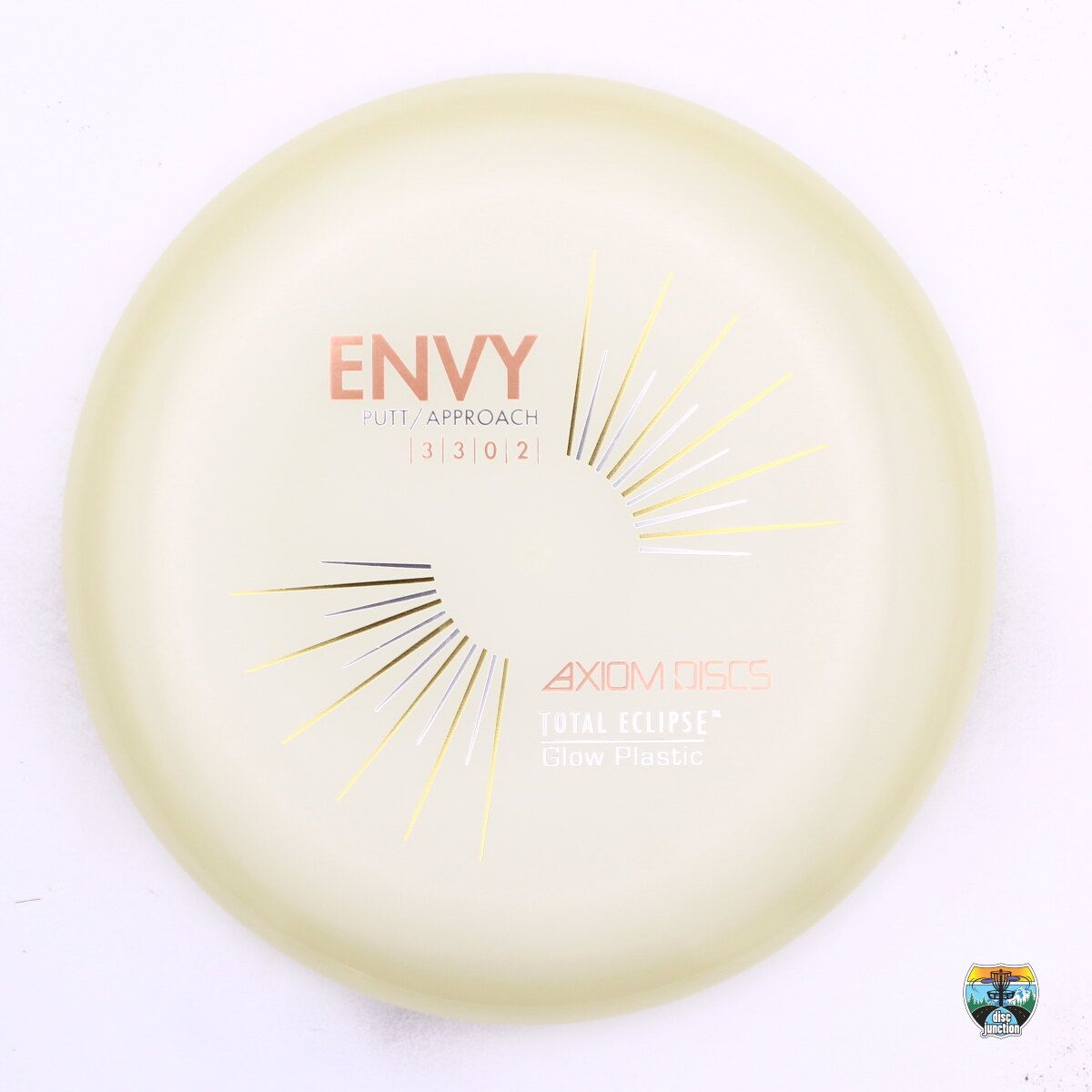 Axiom Total Eclipse Envy, Manufacturer Weight Range: 170-175 Grams, Color: Glow, Serial Number: 0549-0107