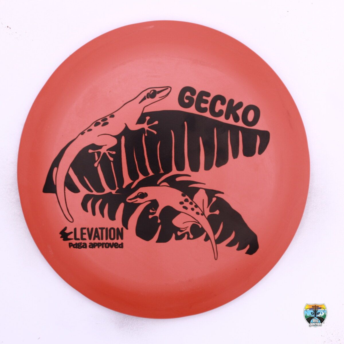 Elevation Disc Golf ecoFIRM Gecko, Manufacturer Weight Range: 170-172 Grams, Color: Tiger Lilly (Orange), Serial Number: 0555-0001
