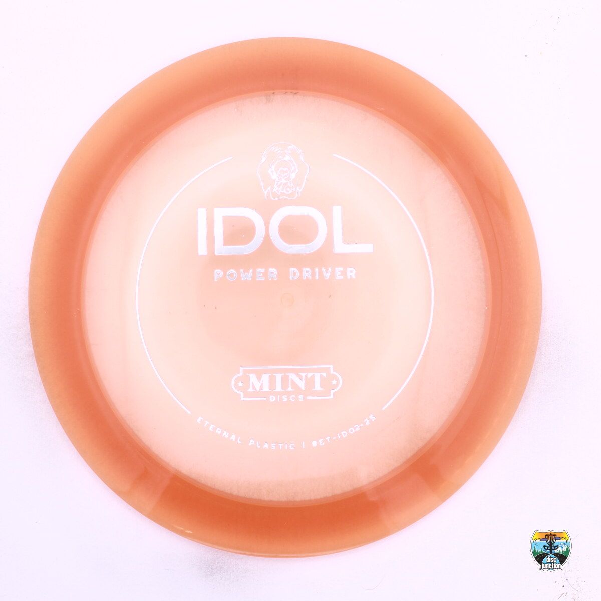 Mint Discs Eternal Mega Soft Idol, Manufacturer Weight Range: 170-175 Grams, Color: Orange, Serial Number: 0548-0028