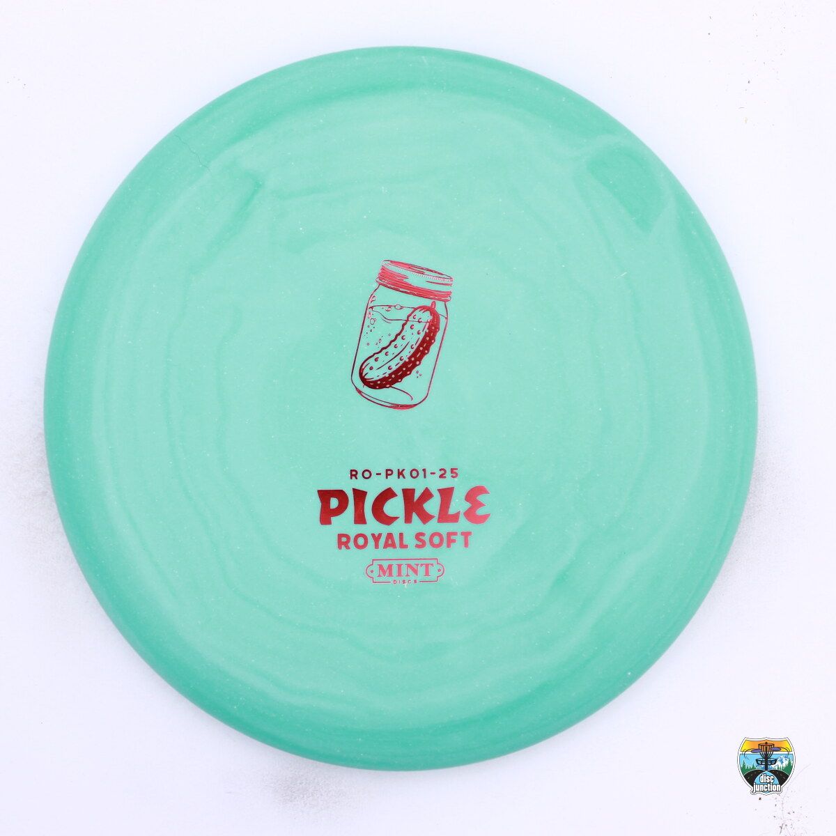 Mint Discs Royal Soft Pickle, Manufacturer Weight Range: 170-175 Grams, Color: Green, Serial Number: 0548-0047