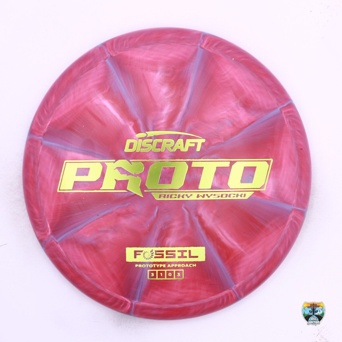 Discraft CT Swirl Fossil Ricky Wysocki Prototype