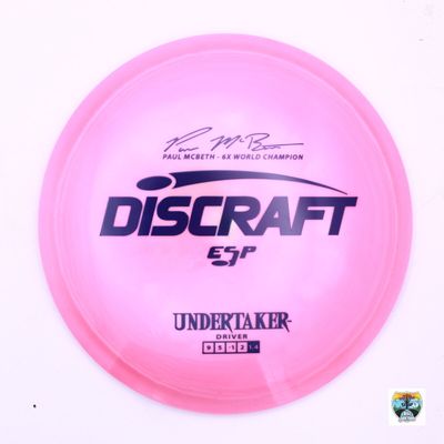 Discraft ESP Undertaker Signature Series Paul McBeth 6x