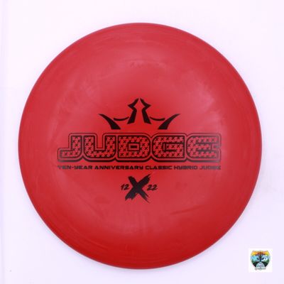 Dynamic Discs Classic Hybrid Judge 10 Year Anniversary Stamp