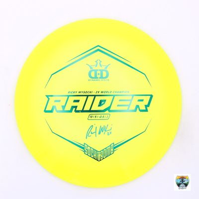 Dynamic Discs Lucid-Ice Raider Ricky Wysocki 2x Sockibomb