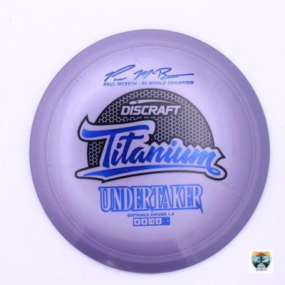 Discraft Titanium Undertaker Signature Series Paul McBeth 5x
