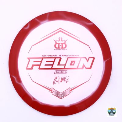 Dynamic Discs Fuzion Orbit Sockibomb Felon Ricky Wysocki 2x