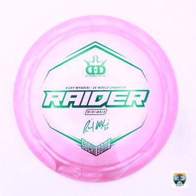 Dynamic Discs Lucid-X Chameleon Raider Ricky Wysocki 2x Sockibomb