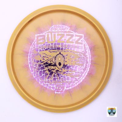 Discraft ESP Swirl Buzzz 2023 Tour Series Chris Dickerson Bottom Stamp