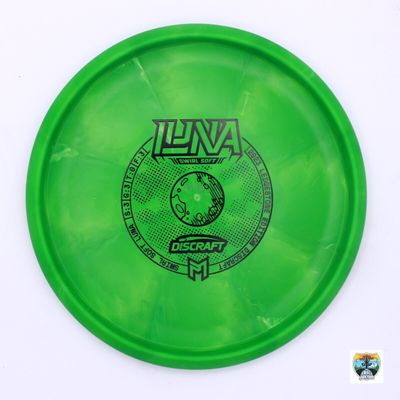 Discraft Swirl Soft Luna Ledgestone Edition 2023 Paul McBeth Bottom Stamp