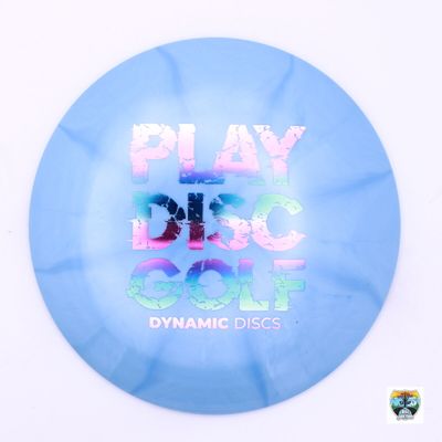 Dynamic Discs Fuzion Burst Trespass Play Disc Golf Stamp