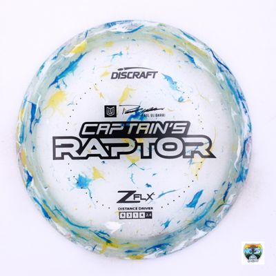 Discraft Jawbreaker Z FLX Captain's Raptor 2024 Paul Ulibarri