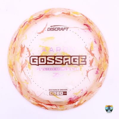 Discraft Jawbreaker Z FLX Raptor 2024 Tour Series Aaron Gossage