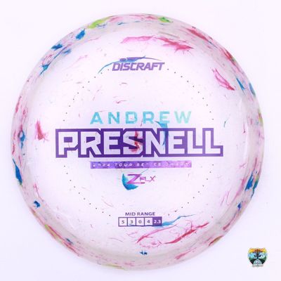 Discraft Jawbreaker Z FLX Swarm 2024 Tour Series Andrew Presnell