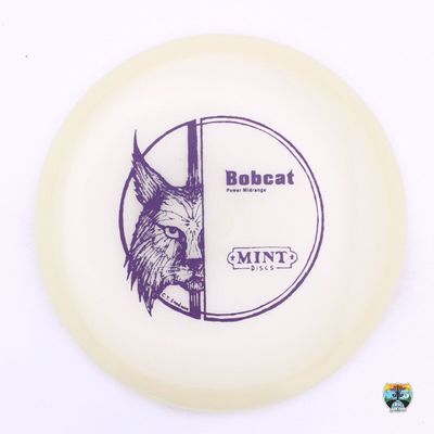 Mint Discs Nocturnal Bobcat Half Cat Stamp