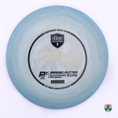 Discmania Swirly D-Line Flex 2 P1x 10 Year Anniversary