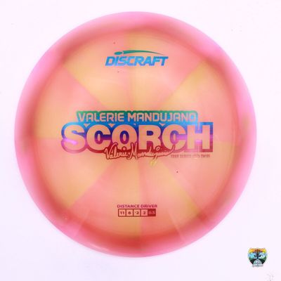 Discraft Z Swirl Scorch 2025 Tour Series Valerie Mandujano
