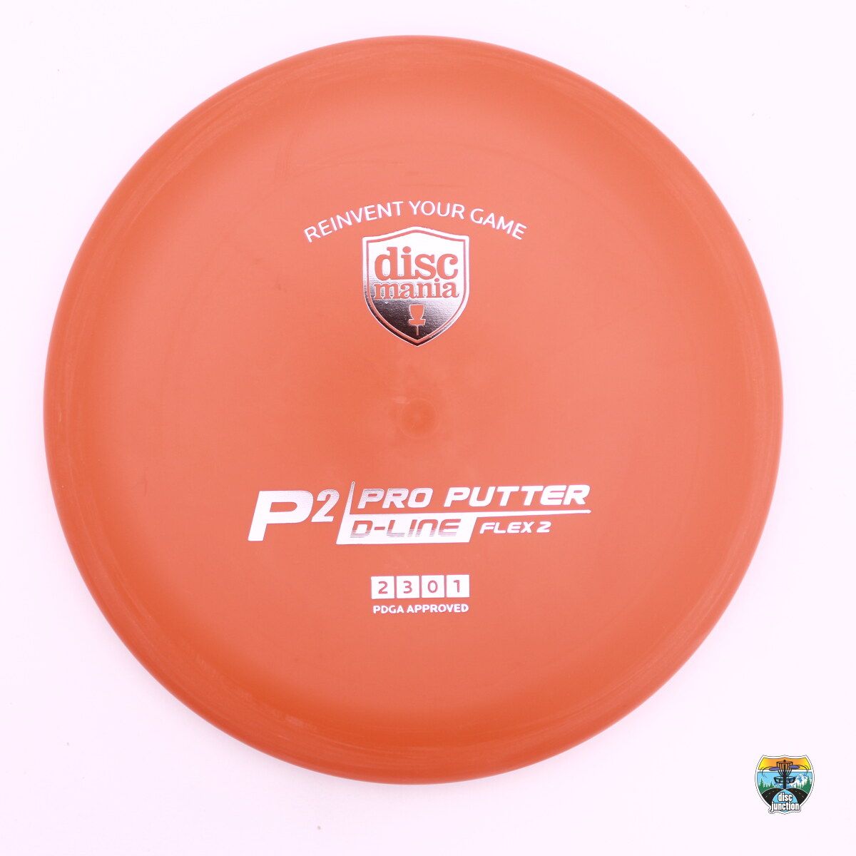 Discmania D-Line Flex 2 P2, Manufacturer Weight Range: 173+ Grams, Color: Orange, Serial Number: 0680-0011