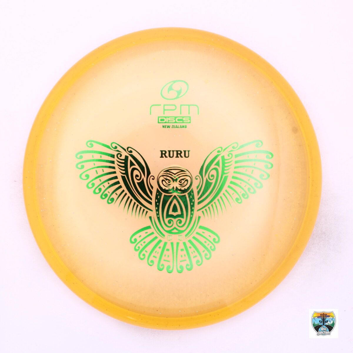 RPM Discs Cosmic Ruru, Manufacturer Weight Range: 173-176 Grams, Color: Orange, Serial Number: 0009-0262