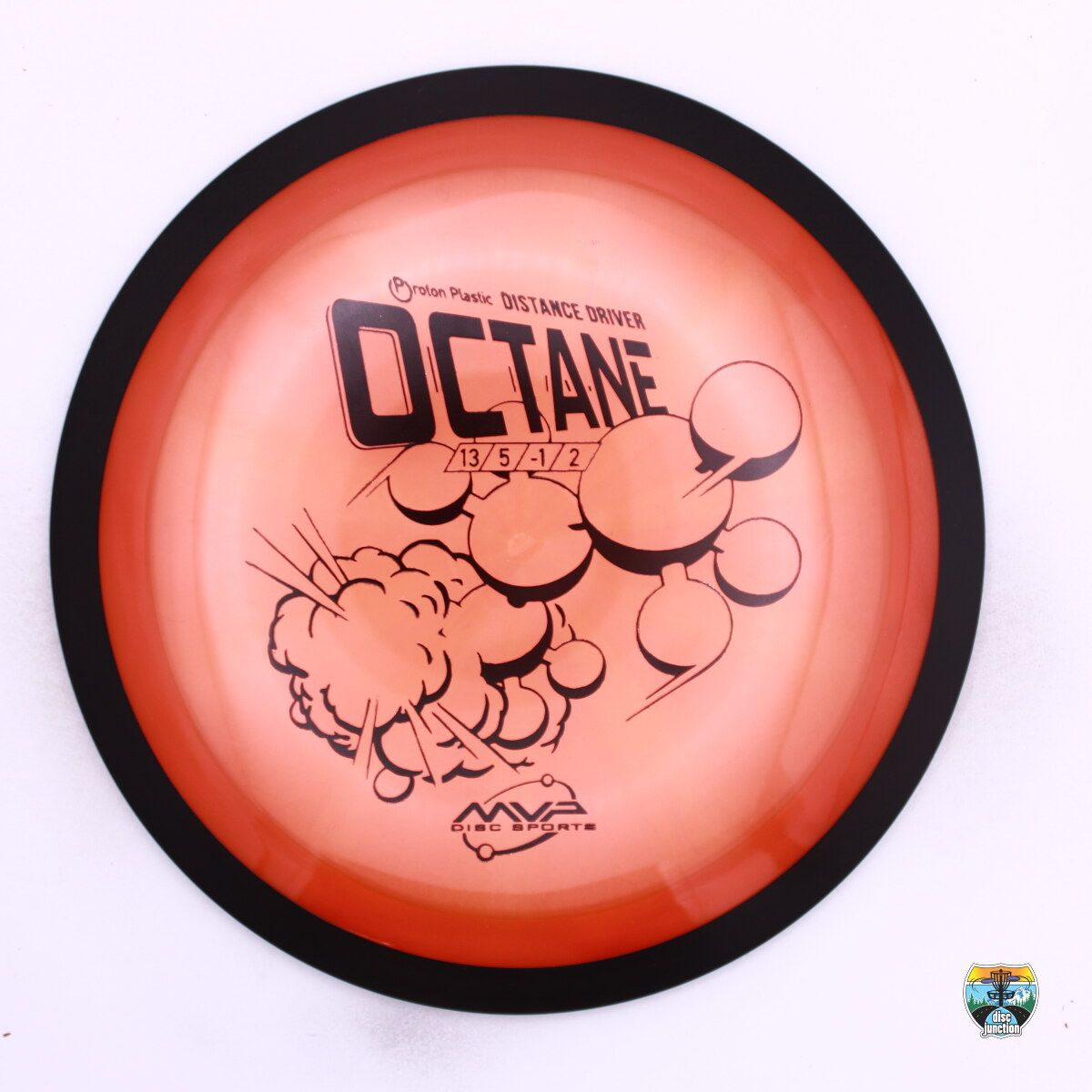 MVP Proton Octane, Manufacturer Weight Range: 165-169 Grams, Color: Orange/Black, Serial Number: 0573-0315
