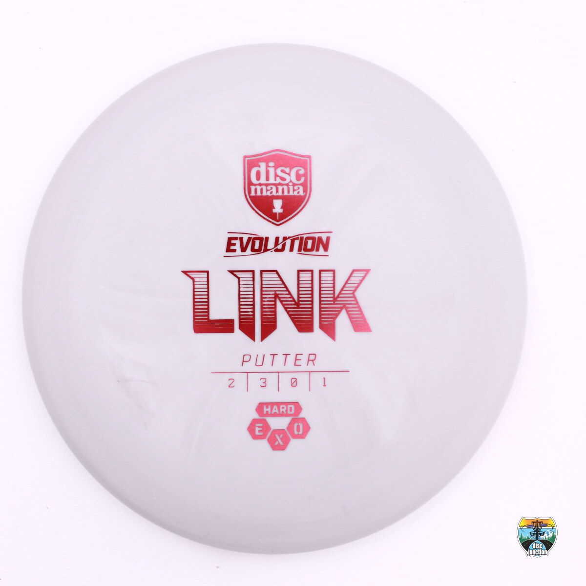 Discmania Hard Exo Evolution Link, Manufacturer Weight Range: 173+ Grams, Color: Grey, Serial Number: 0680-0013
