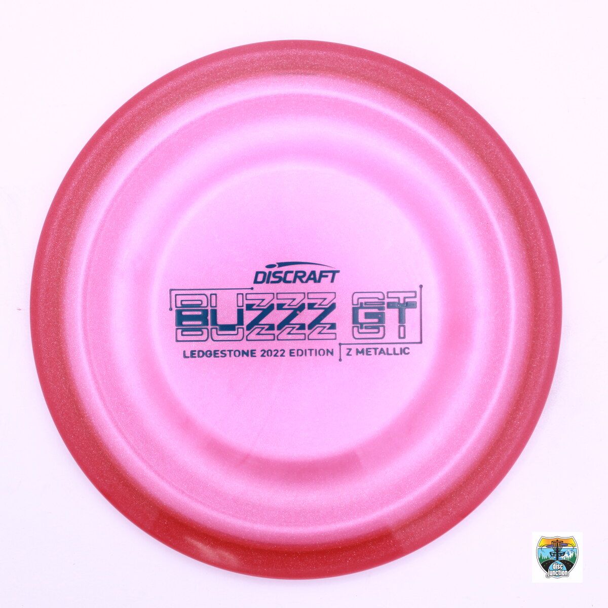 Discraft Z Metallic Buzzz GT Ledgestone Edition 2022, Manufacturer Weight Range: 177+ Grams, Color: Pink, Serial Number: 0007-0242