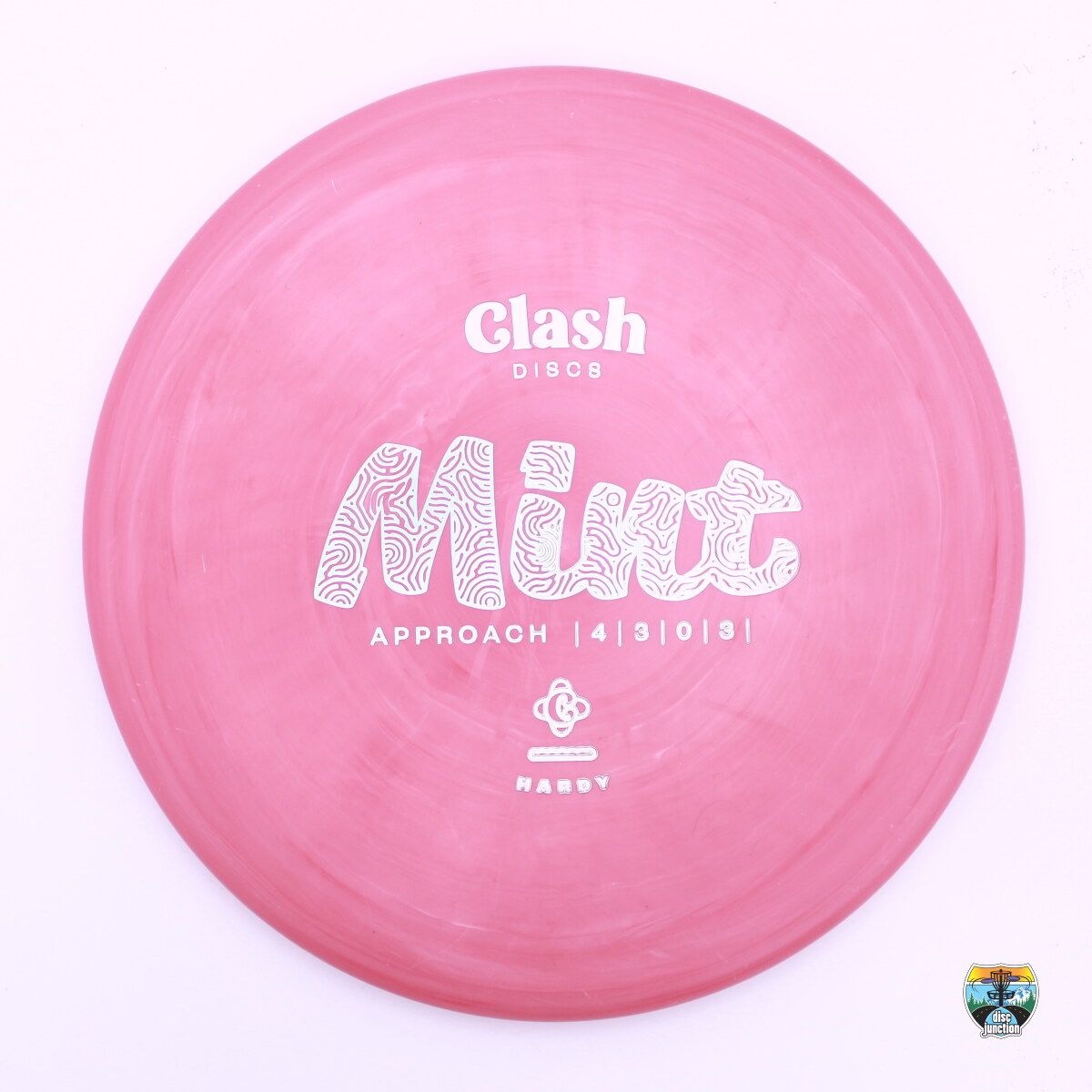 Clash Discs Hardy Mint, Manufacturer Weight Range: 170-172 Grams, Color: Pink, Serial Number: 0009-0015