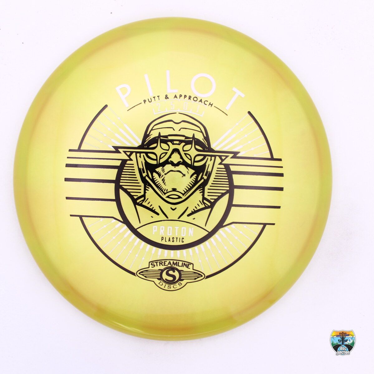 Streamline Proton Pilot, Manufacturer Weight Range: 170-175 Grams, Color: Yellow, Serial Number: 0288-0241