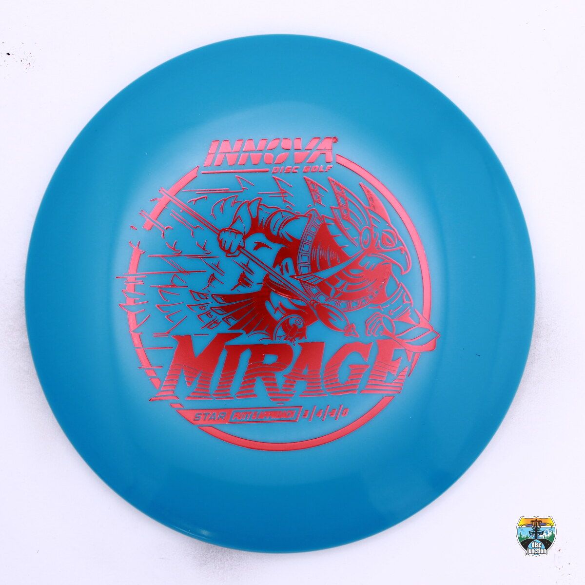 Innova Star Mirage, Manufacturer Weight Range: 165-169 Grams, Color: Blue, Serial Number: 0592-0119