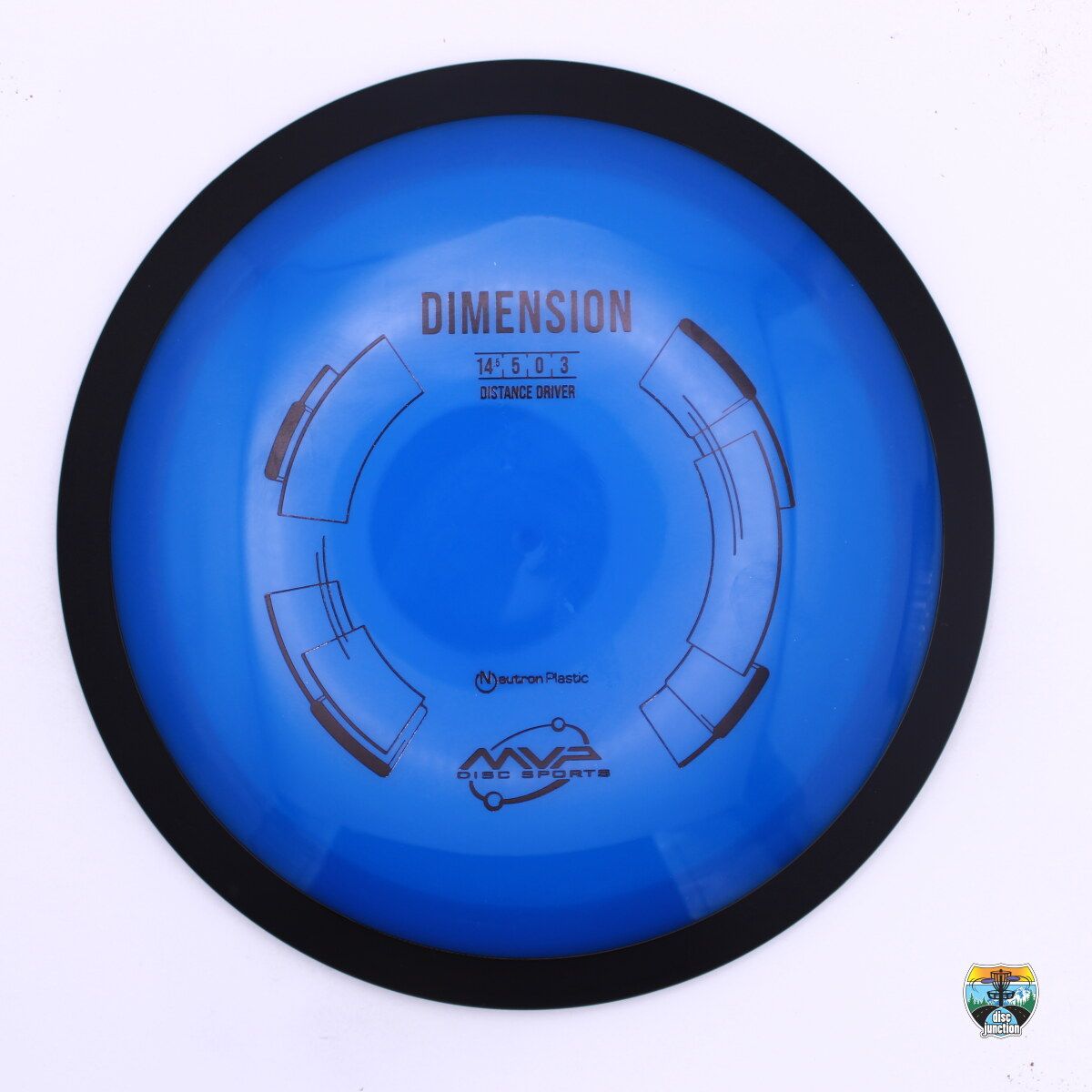 MVP Neutron Dimension, Manufacturer Weight Range: 170-175 Grams, Color: Blue/Black, Serial Number: 0443-0098