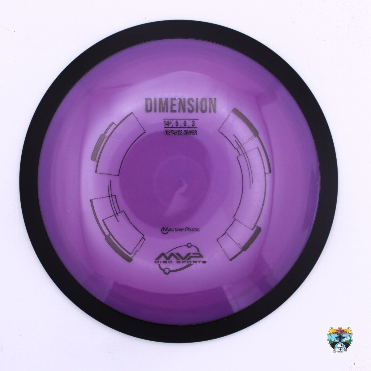 MVP Neutron Dimension, Manufacturer Weight Range: 170-175 Grams, Color: Purple/Black, Serial Number: 0443-0103
